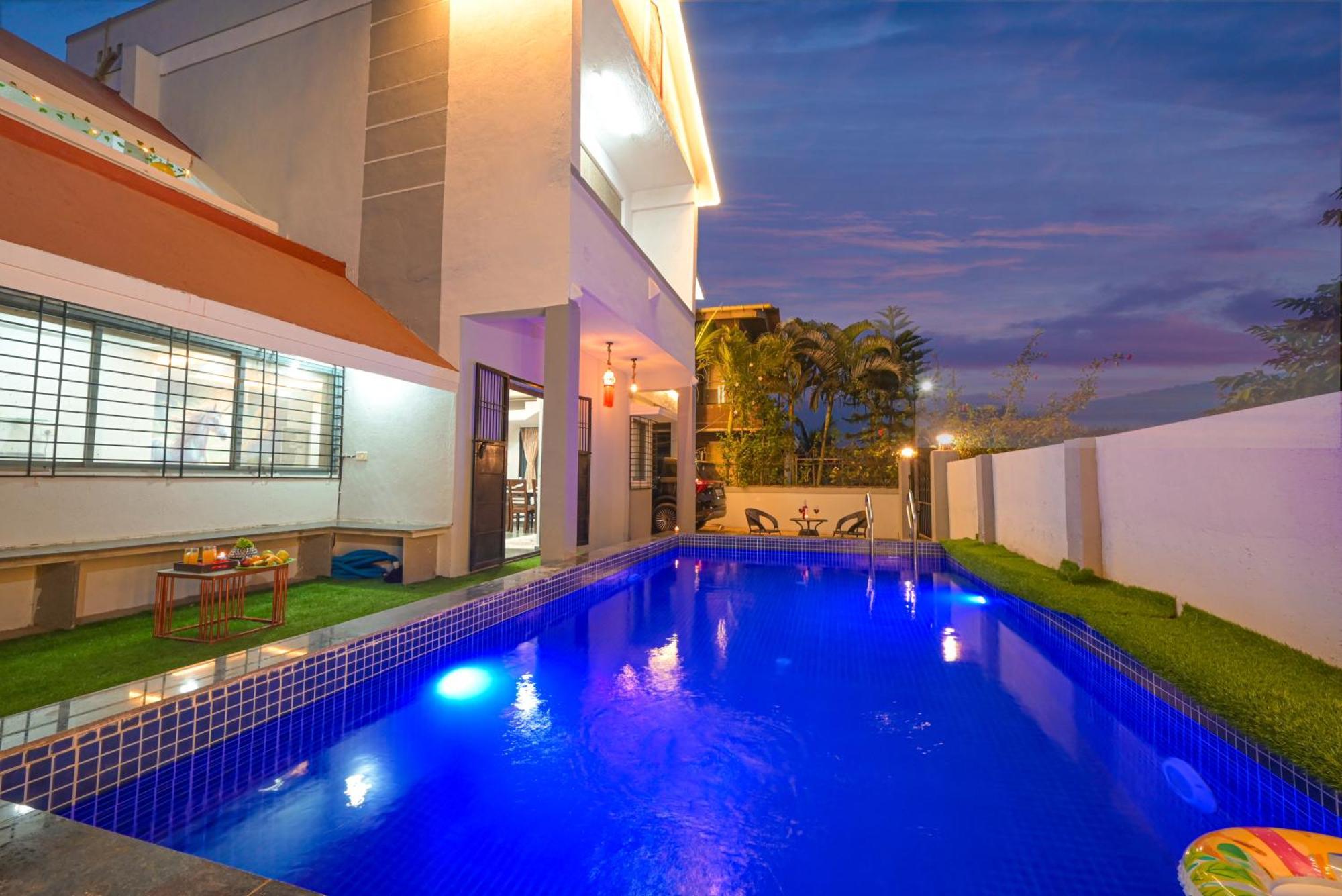 Ll Empyrean Stay II Luxury Ll Celestial Unicorn Villa Ll 3Bhk Ll Ac Ll Private Big Pool Ll Lonavala Exterior foto